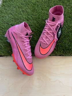 Nike Mercurial Superfly Elite AG Soccer Cleats Pink Black Red Men’s Sz 9 NEW
