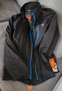 Heated Black Jacket Med & XXL