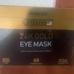 24K Gold Eye Mask
