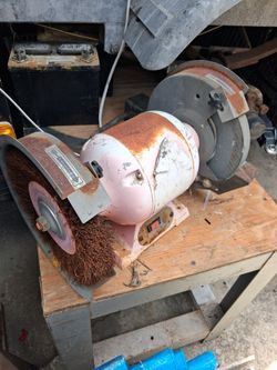 Table grinder old used