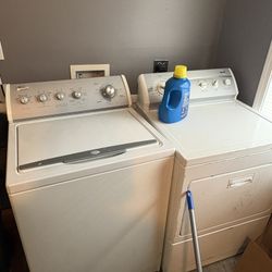 🧼 Washer & Dryer Set – Whirlpool + Kenmore