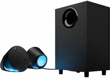 Logitech sub woofer and rgb speakers