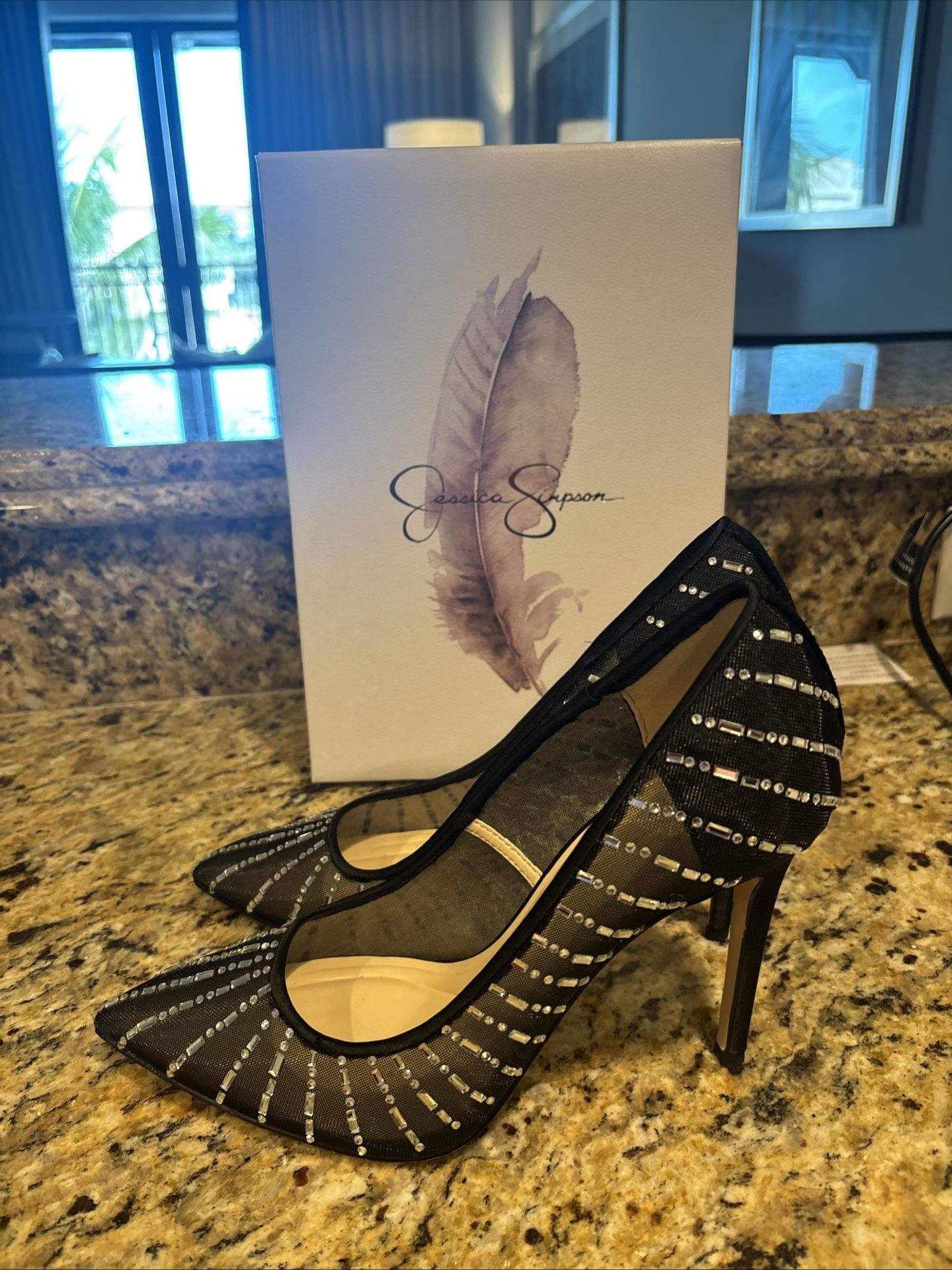 Jessica Simpson Heels  9.5 Worn Once 