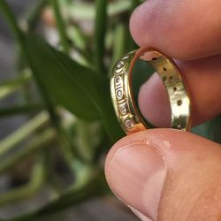 18k Solid Gold Eternity Ring 
