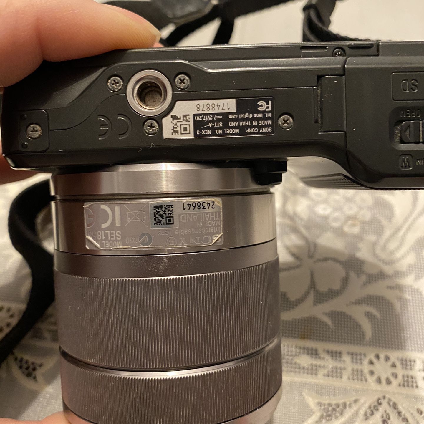 Sony Nex 3 Camera With 18-55/3.5-56 Lens