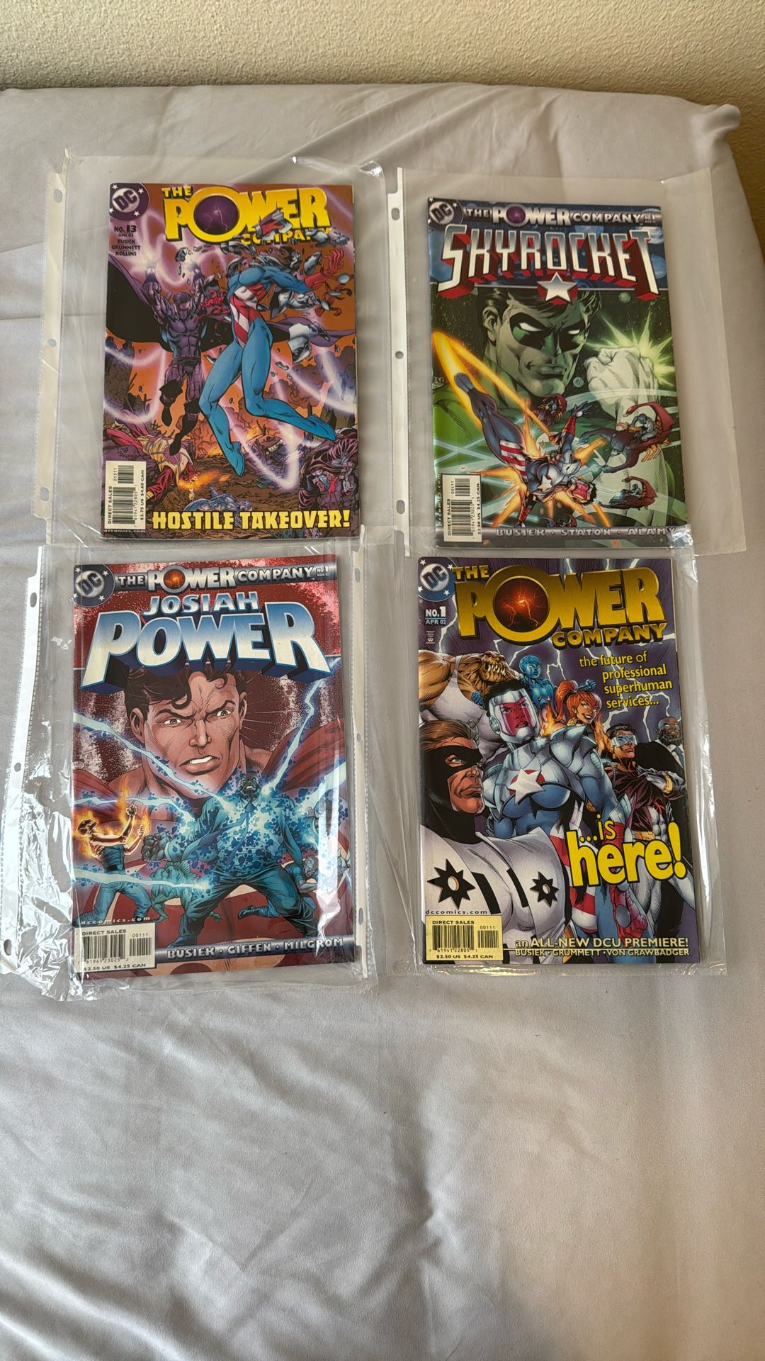 Dc The Power Company Comic Books