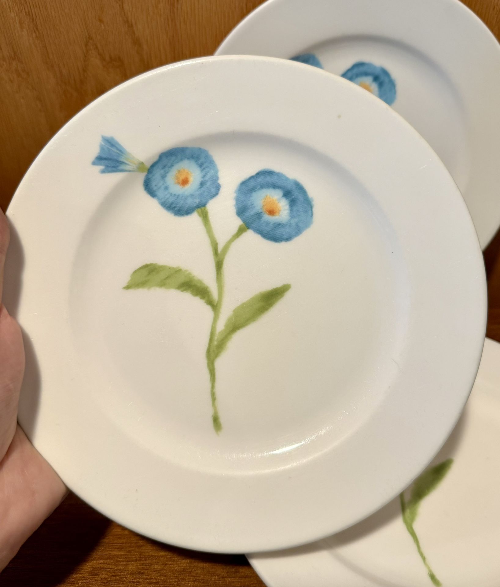 Set 3 Mademoiselle by Villeroy & Boch Switch Bonjour Salad Plates 8-1/4”