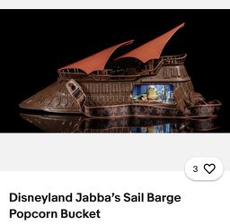 Disneyland popcorn bucket