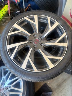 RIMS WITH TIRES——RINES CO. LLANTAS