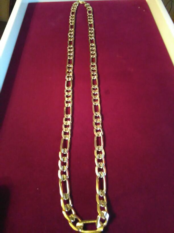 14k Gold filled Cuban link chain