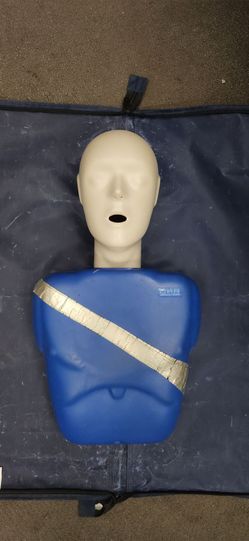CPR Training Manikins + AED Trainer + CPR/First Aid Teaching Kits