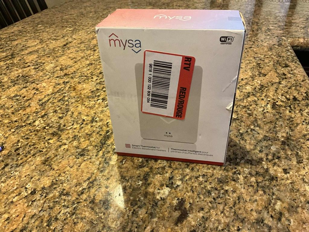 7-Day Smart Wi-Fi Programmable Thermostat for Electric Baseboard and in-Wall Heaters $60