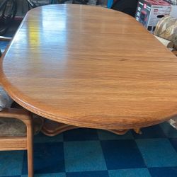 Solid Oak Table 93x48