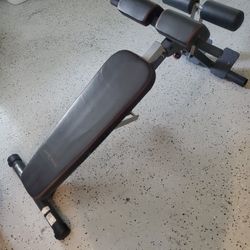 Ab Bench/ Gym Equipment 