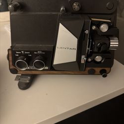 vintage Lentar 8mm Dual Movie Projector, potentially model 810D