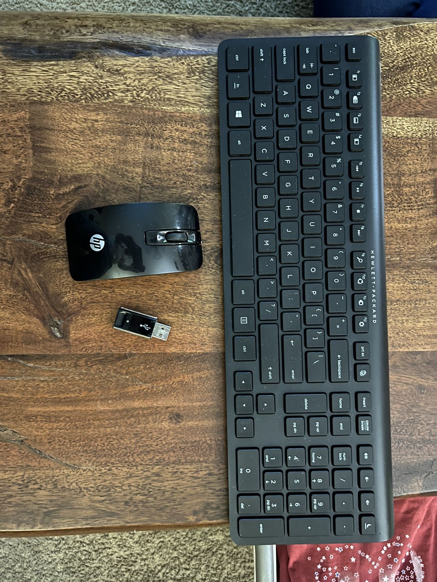 HP Mouse And Keyboard With Receiver Windows $5