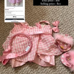 strapless open back dress Women's Chic Charm Dress, Pink main image 0