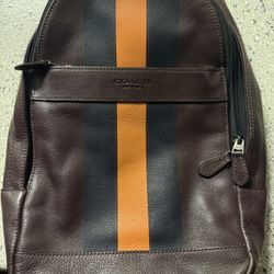 Coach Varsity Leather Shoulder Bag