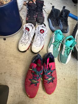 4x Jordans, 1x LeBron