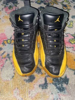 Black And Yellow Jordan 12s 