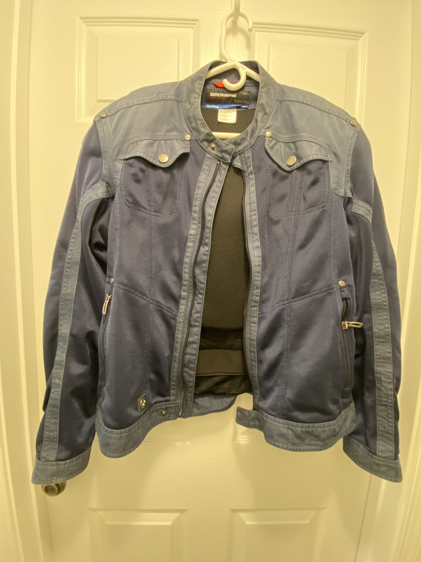 Pre-owned BMW Motorrad Venting Suit Motorcycle Jacket – Blue - Size 56