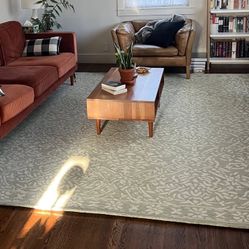 Ralph Lauren Ivory/Sage Olivier Hand Tufted Wool Rug - 8x10