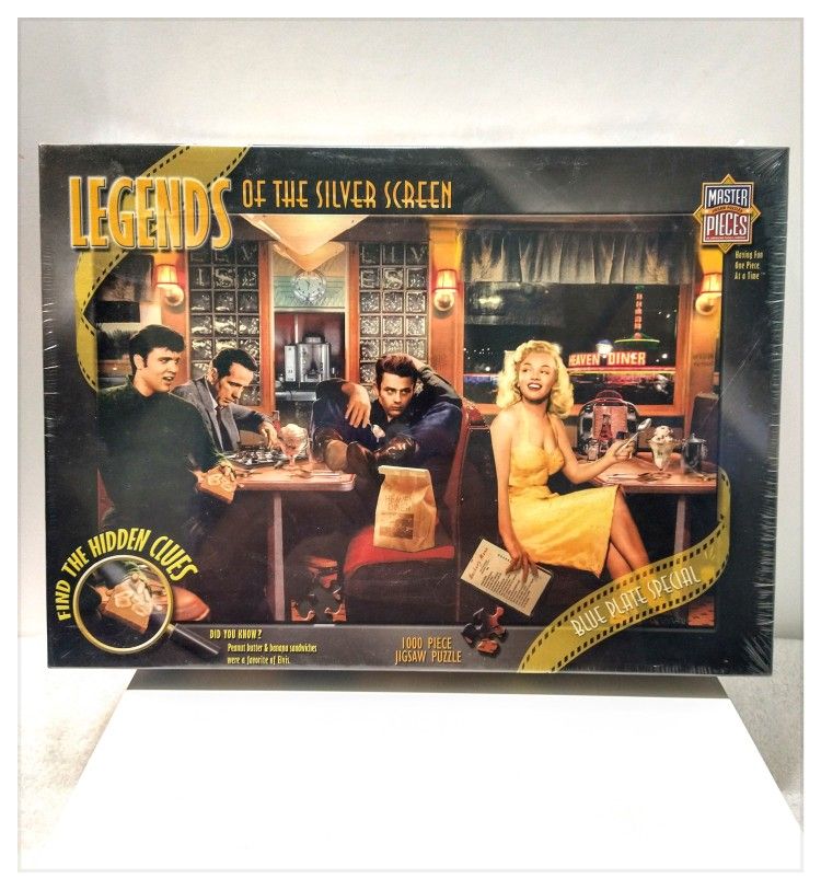 'Legends Of The Silver Screen' 1000pc Puzzle - 19.25" x 26.75" *NEW*