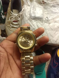 Gold watch
