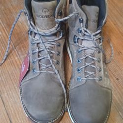 Wolverine Brand Men's Size 13 M Waterproof Work Boots New Tags Hellcat Ultraspring  