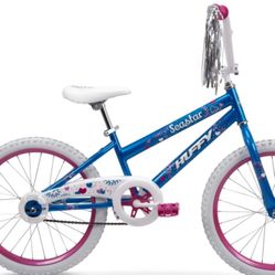  Huffy 20’’ Blue and Pink Bike