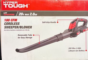 Hyper tough. Leaf sweeper