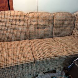 72 Inch Vintage Couch 