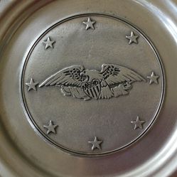 Pewter Plate From Williamsburg