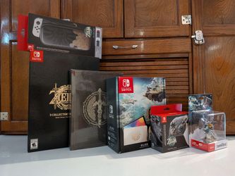 Ultimate Legend of Zelda: Tears of the Kingdom Nintendo Switch Bundle – Collector’s Dream Setup!