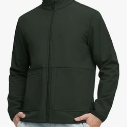 New In Package!!  Michael Rouen (Size XXL) Men’s Softshell Water Resistant Fleece Lined Golf Jacket $20 (#530)