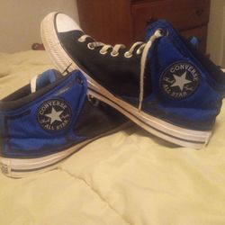 Converse Mens Chuck Taylor All Star High Street ( Game Royal Blue/Black) size 1 1.5