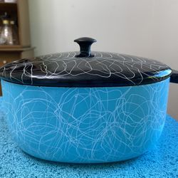 Vintage Serendipity Cookware Enameled Spaghetti Drizzle Pot 