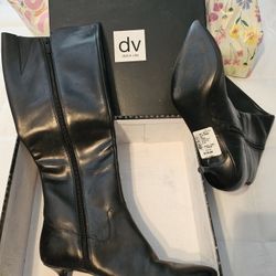 New High Black Boots