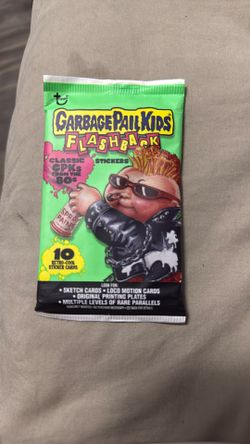 Sealed Pack 2010 GARBAGE PAIL KIDS SERIES 1 FLASHBACK