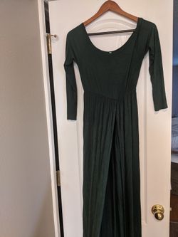 Maternity off shoulder dress