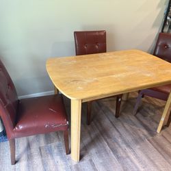 Table And Chairs