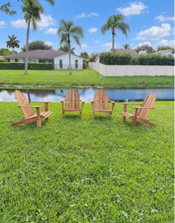 Teak Adirondack Chairs