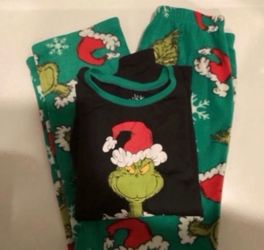 DR. SEUSS XL(14/16) MERRY GRINCHMAS PAJAMA PANTS AND SHIRT