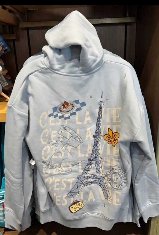 Disney  Remy’s Ratatouille Adventure Hoodie c'est la vie Jacket
