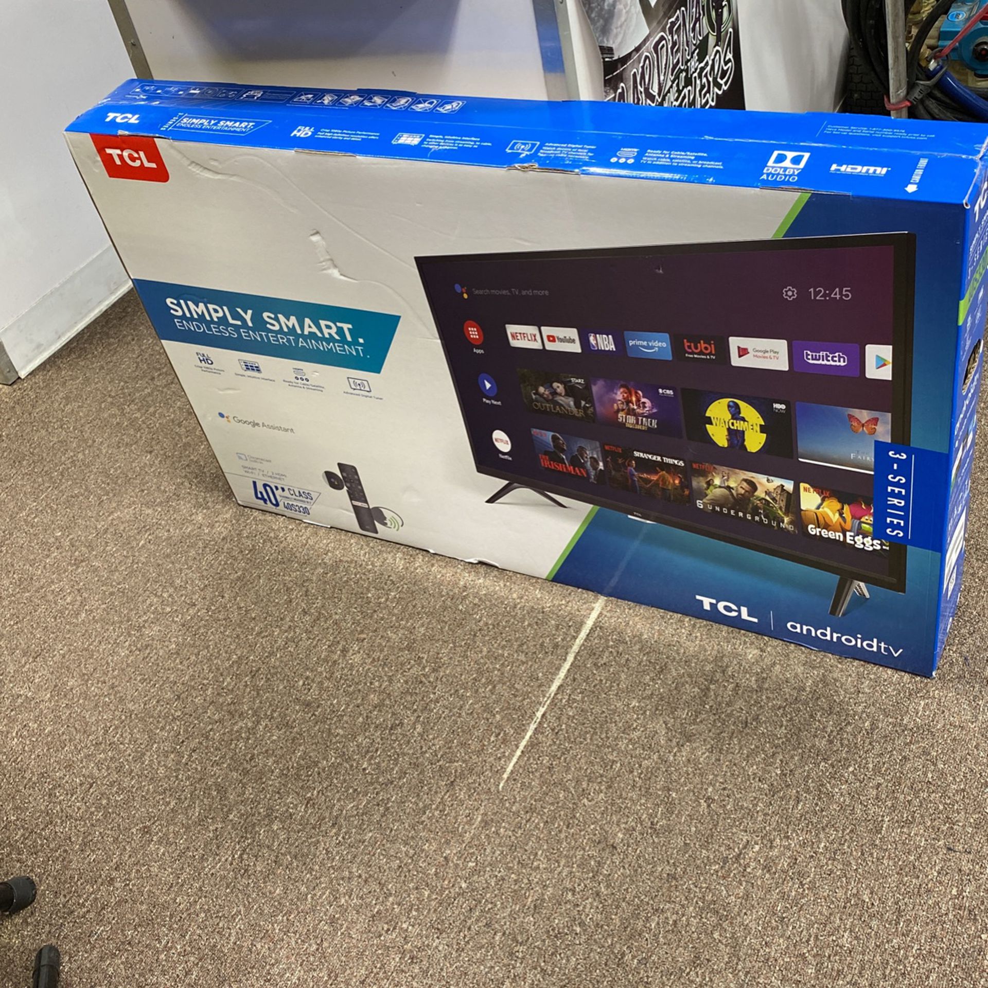 TCL Smart Android TV 40”