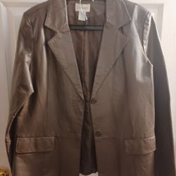 Chadwick Faux Leather Jacket