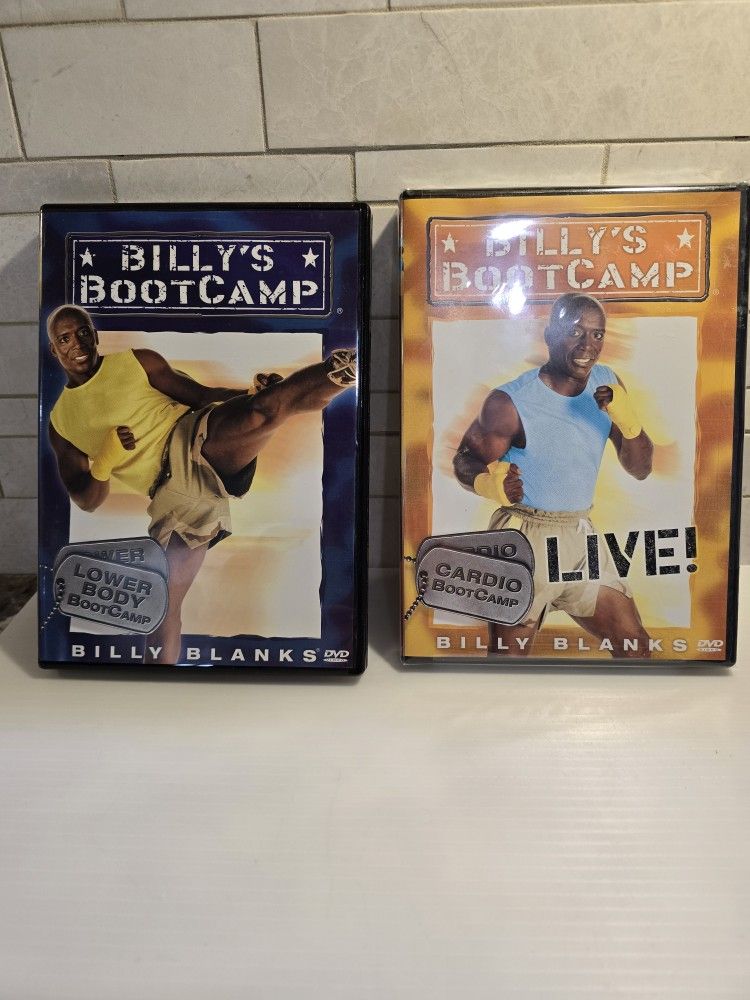2 Billy's Boot Camp DVDs