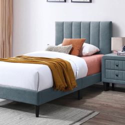 Twin Bed Frame With Mattress