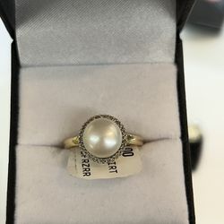 Fcp2344 14k Pearl Ladies Ring