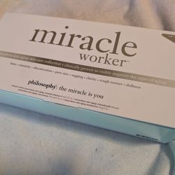 Philosophy Miracle Worker Miraculous Anti-Aging Skin Care 4PCS Full Size Set Kit